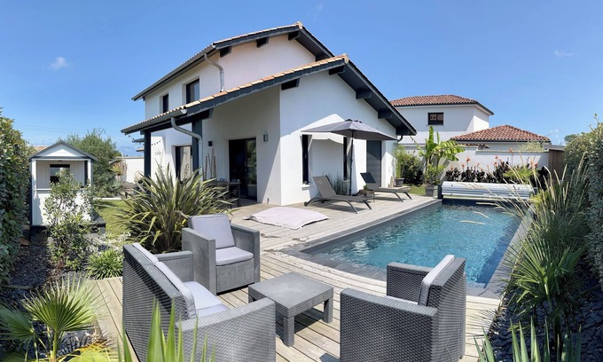 Tarnos House | Tarnos house with swimming pool 10 minutes from the beach