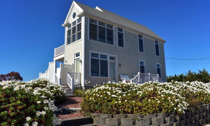 West Dennis House | Tastefully decorated vacation home with ocean and marsh views