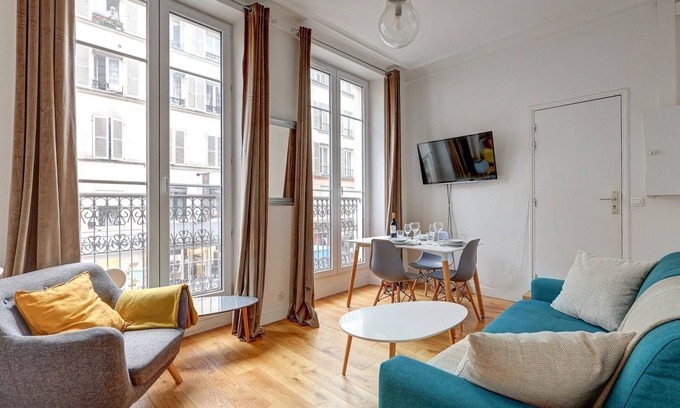 Quartier du Faubourg-Montmartre Apartment | TBS 195 - Nice suite in Faubourg Montmarte area