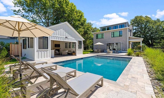 Cotuit House | TenFortyFive: 1045-Co New Pool, Walk to Village or Beach, Bay View