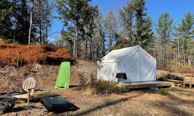 Moscow RV Rental | Tentrr Signature Site - Critter Creek Stowe Campsite