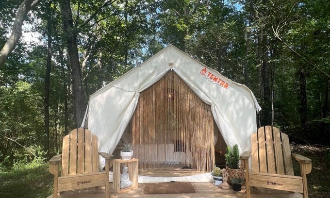 LaFayette RV Rental | Tentrr Signature Site - Good Vibes Campsite