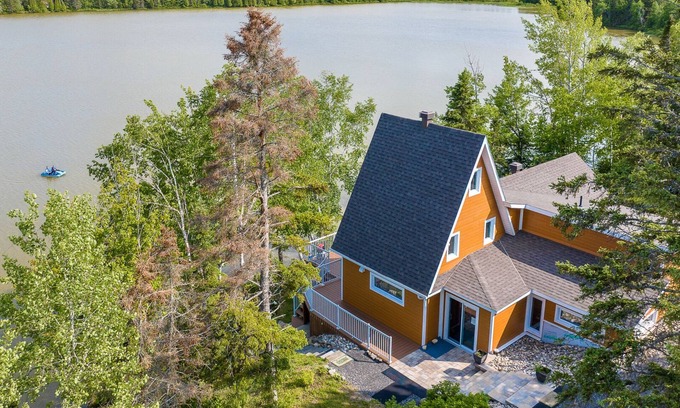 La Matapedia Regional County Municipality Ski Chalet | The 3 Jewels of Lake Michaud/Rimouski-Matane