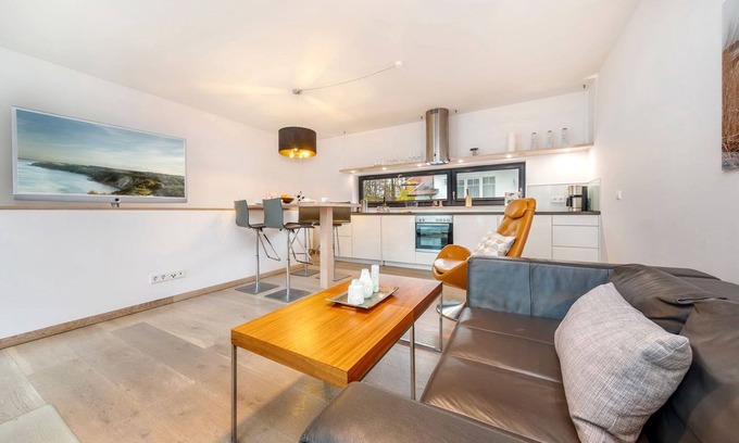 Sellin Apartment | the beach villa - beach villa sundeck