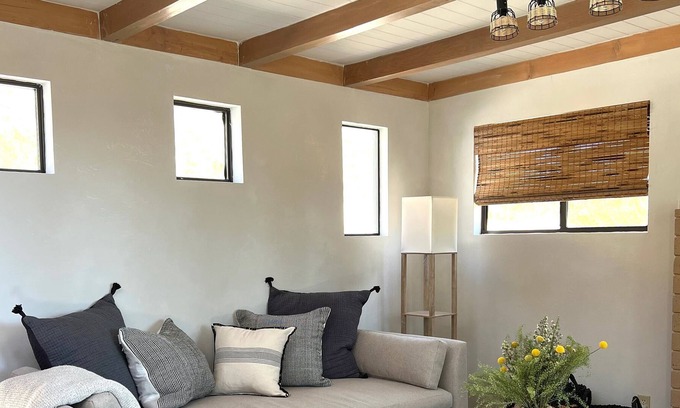 Morongo Valley Cottage | The Casita at Two Pepper Ranch - A cool studio space on our 5 acre ranch