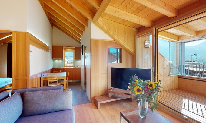 Celerina-Schlarigna Apartment | The Chesa Chalcherin is a newly built Minergie apartment house.