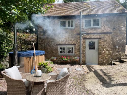 Blaisdon House | The Cider Press at Deep Filling Farm, woodland luxury