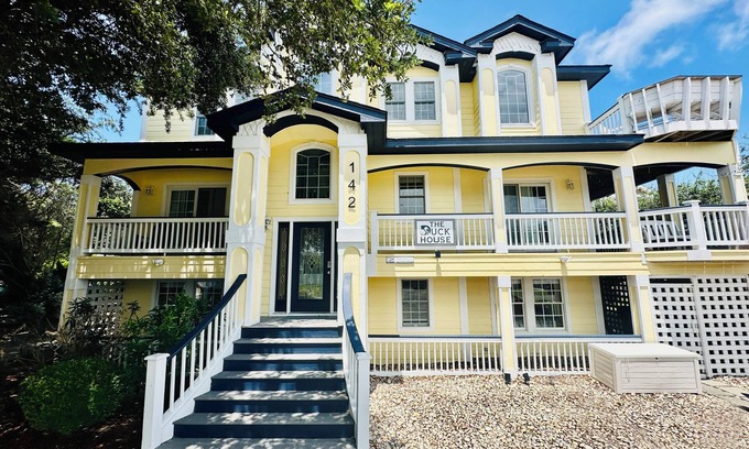 Duck House | The Duck House: 300 ft to Beach, Private Pool, Hot Tub, Comm. Fitness Ctr