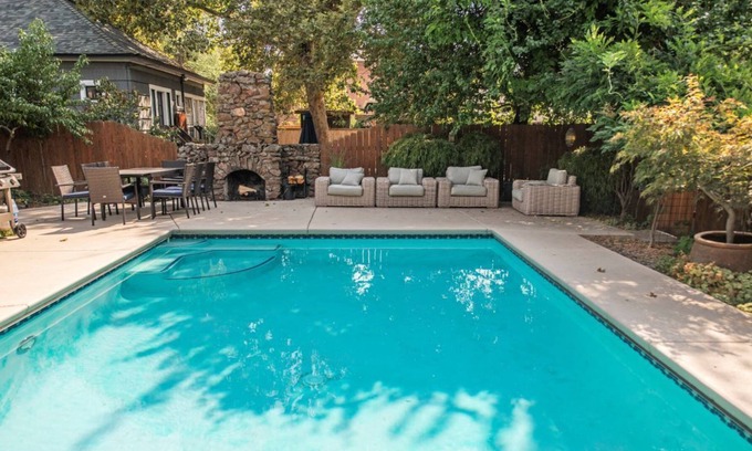 Harrison Boulevard House | The Gatsby: With Heated Pool, Spa, & Theater Room
