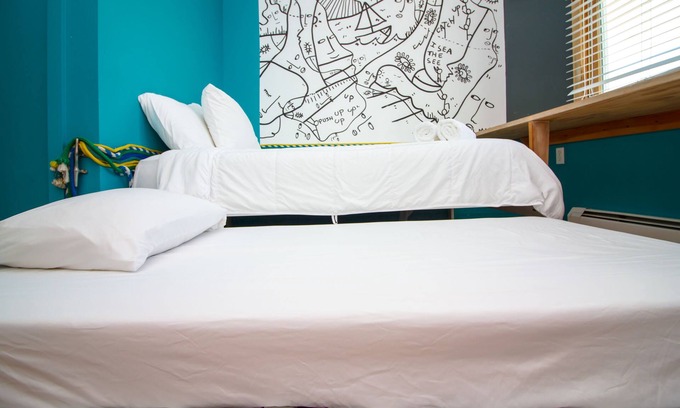 Queens Condo | The High Tide Studio #5 Studio Bedroom Hotel Room by Redawning