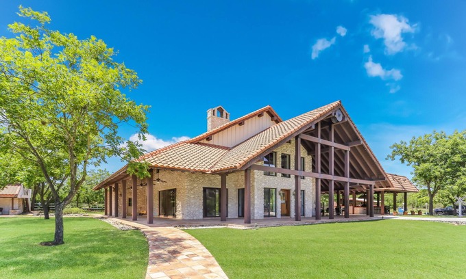 Hunt House | The Hill Country River Retreat in Hunt, Sleep 32