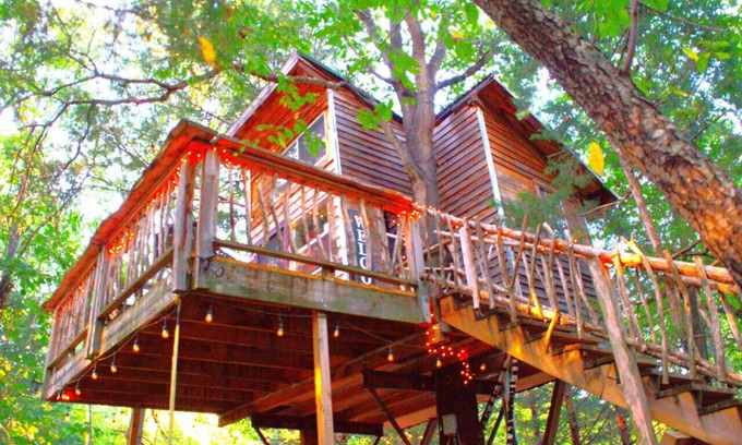 Checotah Cabin | The Hummingbird Treehouse