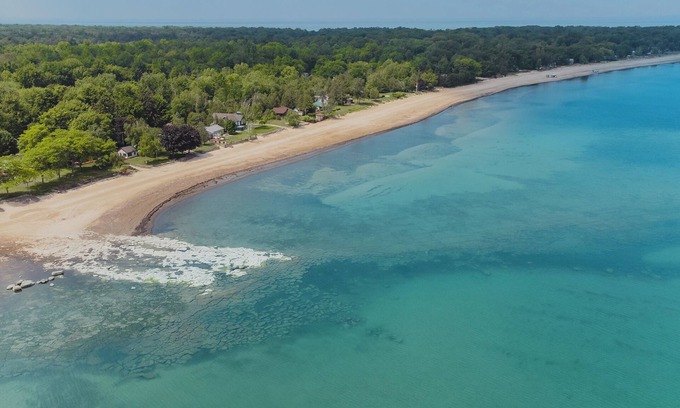 Kettle Point 44 Cottage | The Lazy Days - 3 cottages - Sleeps 22 - Lakefront on Lake Huron
