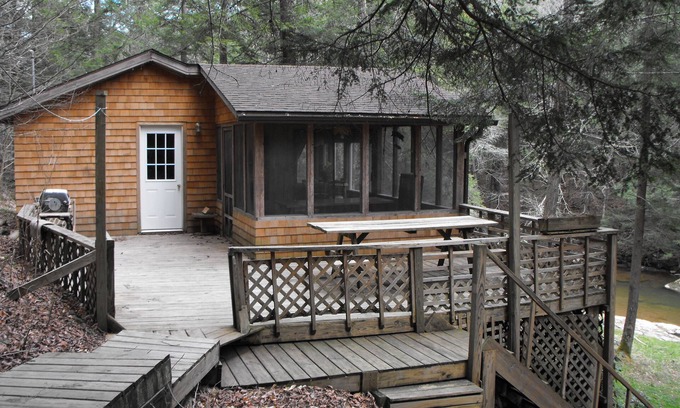 Dushore Cabin | The Little Cedar - overlooking South Black Creek