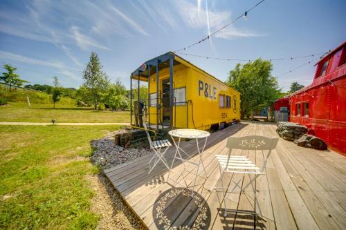 Adrian Furnace Apartment | The Little Giant, Converted Railcar in DuBois!