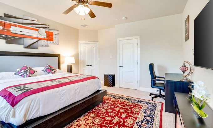 Legacy Town Center North House | The Luxury Stay Legacy West Upscale Zen Patio in Plano, Texas
