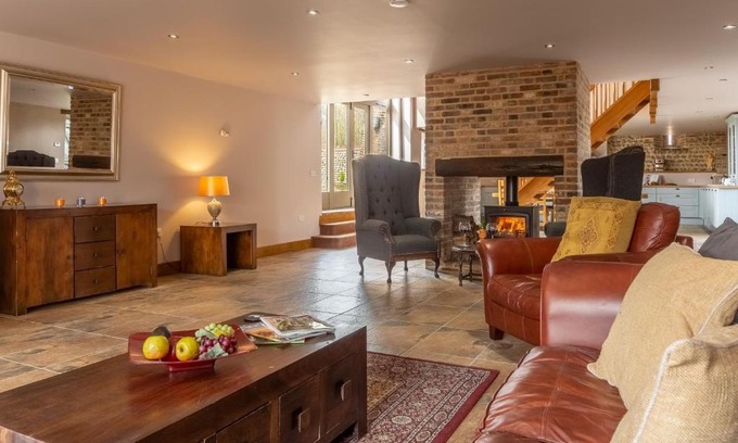 Paston House | The Old English Barn and Cart Shed