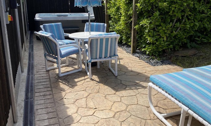 Saint Asaph House | The Rabbit Warren - a 6 berth caravan with private patio and hot tub