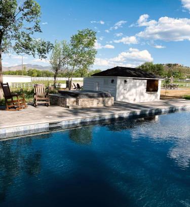 Reno House | The Ranch House with a Pool Hot Tub and Fire Pit