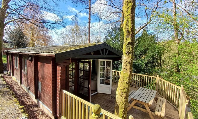 Troutbeck Bridge Cabin | The Retreat - a holiday lodge that sleeps 4 guests in 2 bedrooms