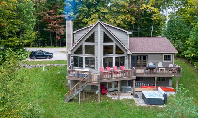 Killington House | The Ridge Chalet, an A-Frame Killington home