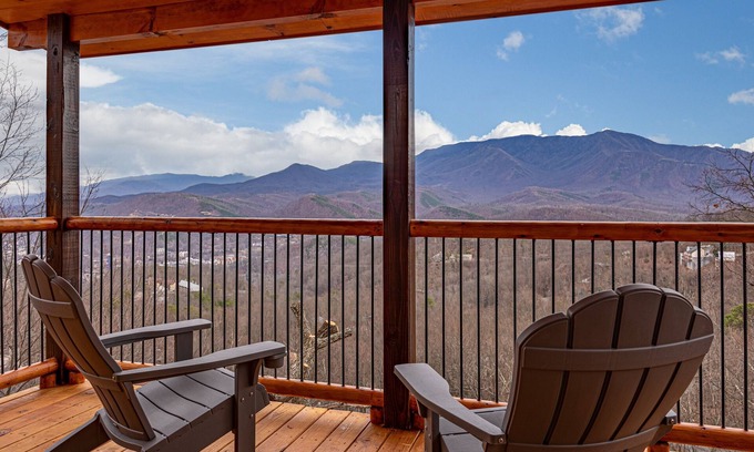 Chalet Village Cabin | The Views From Here Go On And On