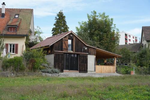 Brugg House | Tiny House Chez Claudine - Relaxen, Workspace, Nähe Thermen, Netflix, free Parking & Wifi