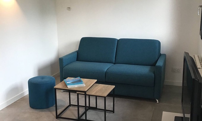 Tarnos Apartment | Tiny house with mezzanine bedroom and covered terrace 800 m from the beach