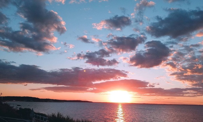 Hampton Bays House | To the left is the Shinnecock Canal and straight ahead is the Great Peconic Bay!