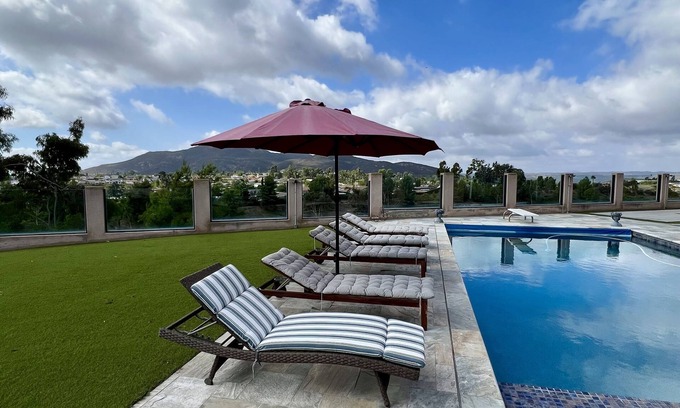 Fletcher Hills House | Top hills, luxury, Sunset View, 4 BR, Pool/Spa