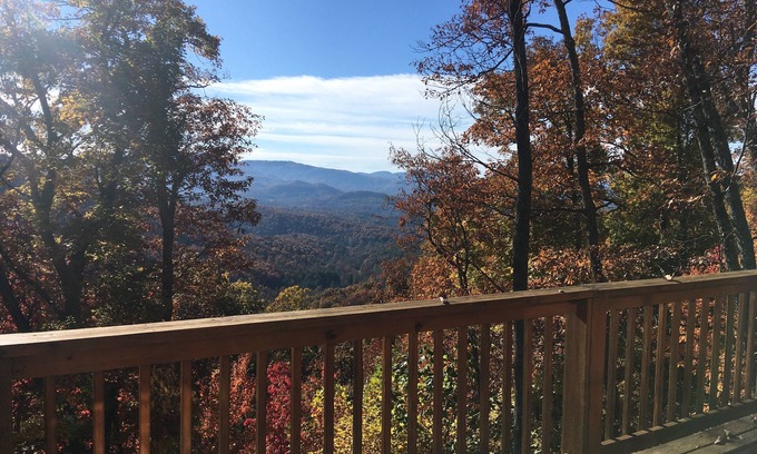 Fairview Cabin | Top of the world views; no hurricane damage; we would love your support!