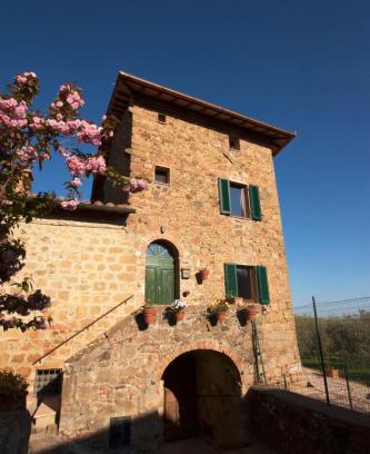 Monticchiello Apartment | Torre appartamento con vista