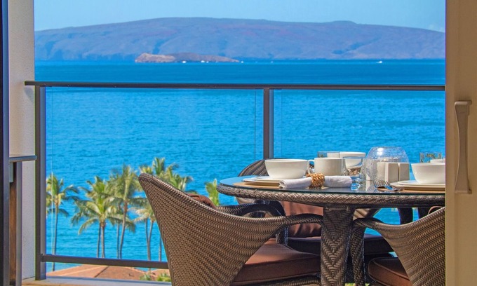 Wailea Villa | TOTALLY REVAMPED PACIFIC PARADISE J505 AT WBV! -TOP FLOOR OCEAN VIEWS!