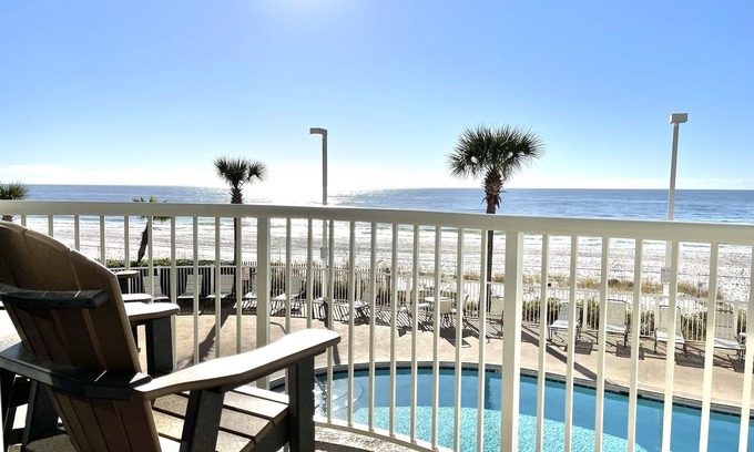 Orange Beach Condo | Tradewinds 104 2 bedroom 2 bath gulf-front condominium Orange Beach