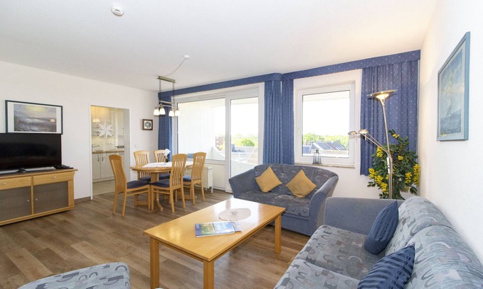 Duhnen Apartment | Trafalgar App. 328 - 75m² apartment in Döse, close to the beach, swimming pool and sauna