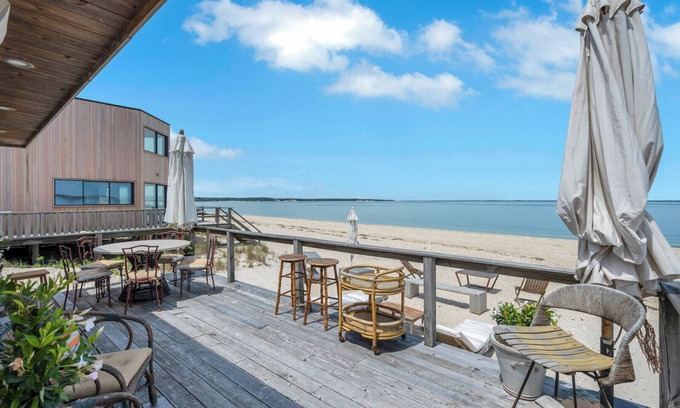 Tuckahoe House | Tranquil Bayfront Escape in Southampton Beachfront Living with.