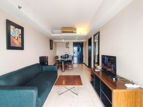 Braga Apartment | Tranquil Designed 2BR at Braga City Walk Apartment By Travelio