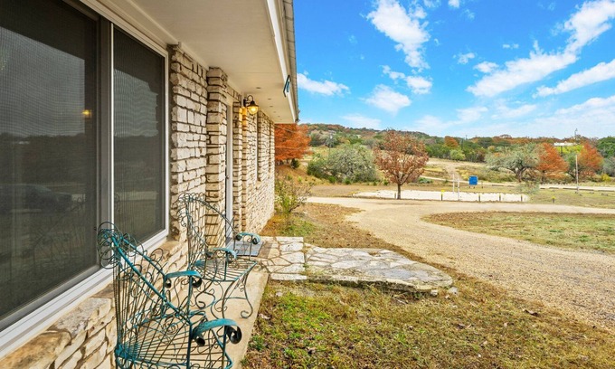 Ingram House | Tranquil Hill Country Getaway -River Access, Pet-Friendly