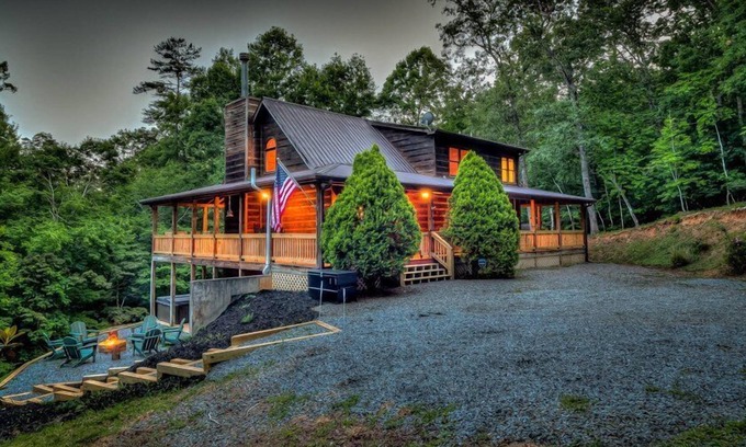 My Mountain Cabin | Tranquility Pond - Pet Friendly | Hot Tub | Sits on a Natural Pond | Pool Table | Fire Pit