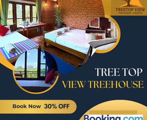 Sigiriya Villa | Tree Top View Tree House