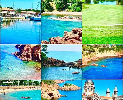 Saint-Raphael Apartment | TRIANGLE D OR 55m2 en bord de plage