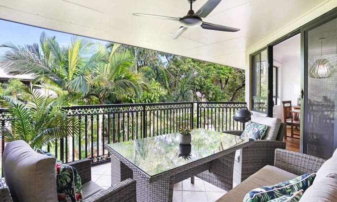 White Rock Apartment | Trinity Links Resort- Luxury Tropical Retreat with Pools, Spa & Golf Course Views