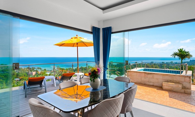 Maret Villa | Tropical Villa a new stunning sea view Villa
