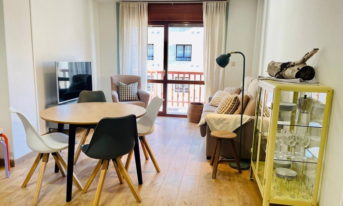 Jaca Apartment | Two-Bedroom Apartment with Pool, Balcony, and Garage in Tranquil Jaca
