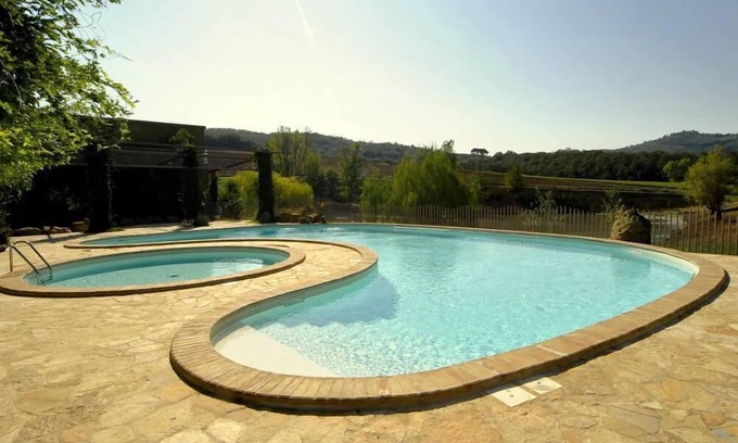 Teverina di Cortona Villa | Two villas and a cottage in a 60 Ha private property, Pool, WiFi, fishing, bikes