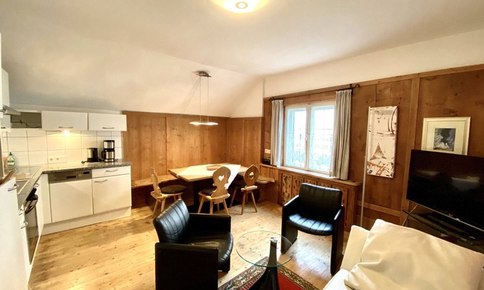 Telfes im Stubai Apartment | Tyrolean apartment for up to 5 people with SWIMMING POOL, garden, pets allowed