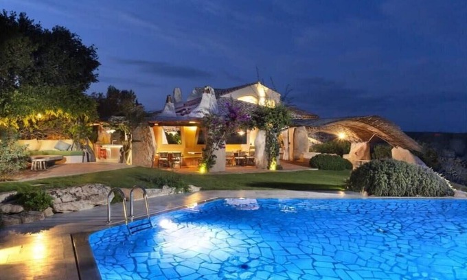 Capriccioli Villa | Unique Design Villa With Breathtaking Pool