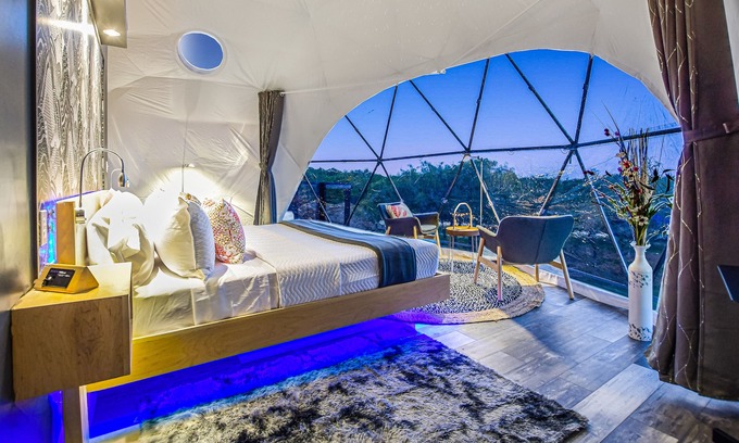 Lago Vista Resort | Unique & Plush Eco-Glamping Resort in TX Hill country!