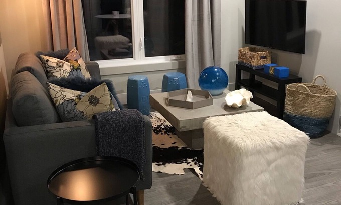 Saint Jovite Apartment | Unique to TREMBLANT-BIG STYLE!HOT TUB .low rates-CITQ no. 303870