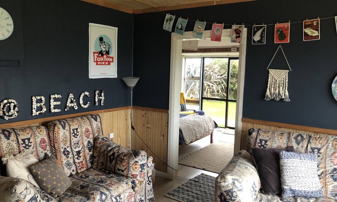Foxton Beach House | Unplug and reconnect at a kiwiana bach - 2020 finalist Bach of the year awards